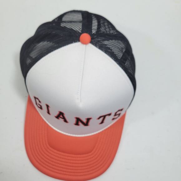Cooperstown 47 collection San Francisco Giants Orange & Black Snapback Hat 11725 - Picture 5 of 6